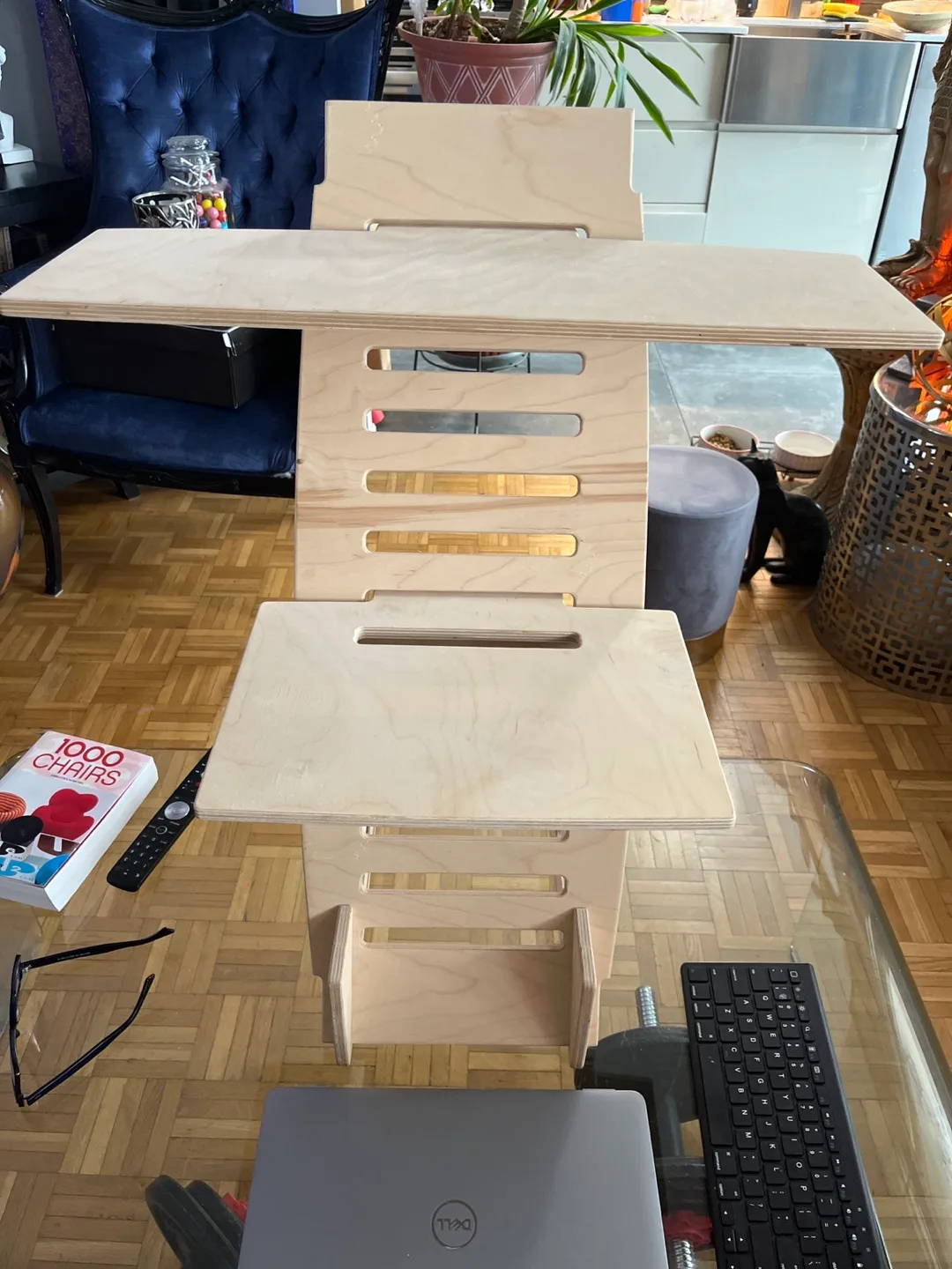 Adjustable Standing Desk Converter image indicator(2)