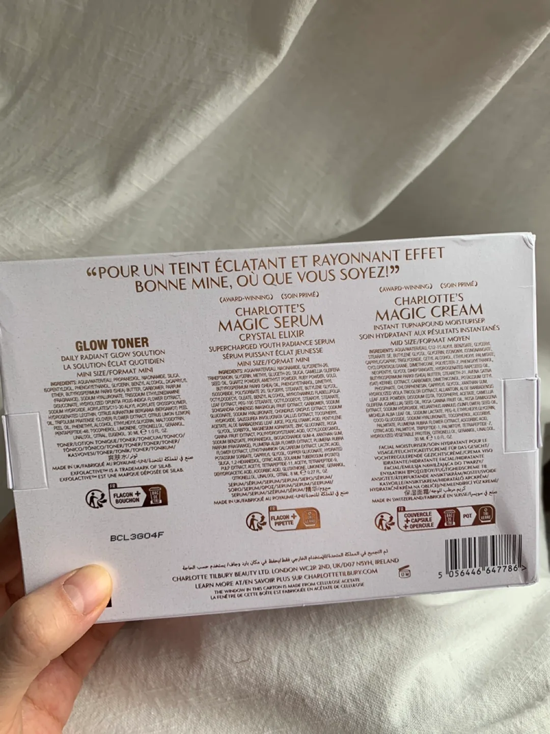 BNIB Charlotte Tilbury Skin Revival On The Go Skincare Kit image indicator(6)