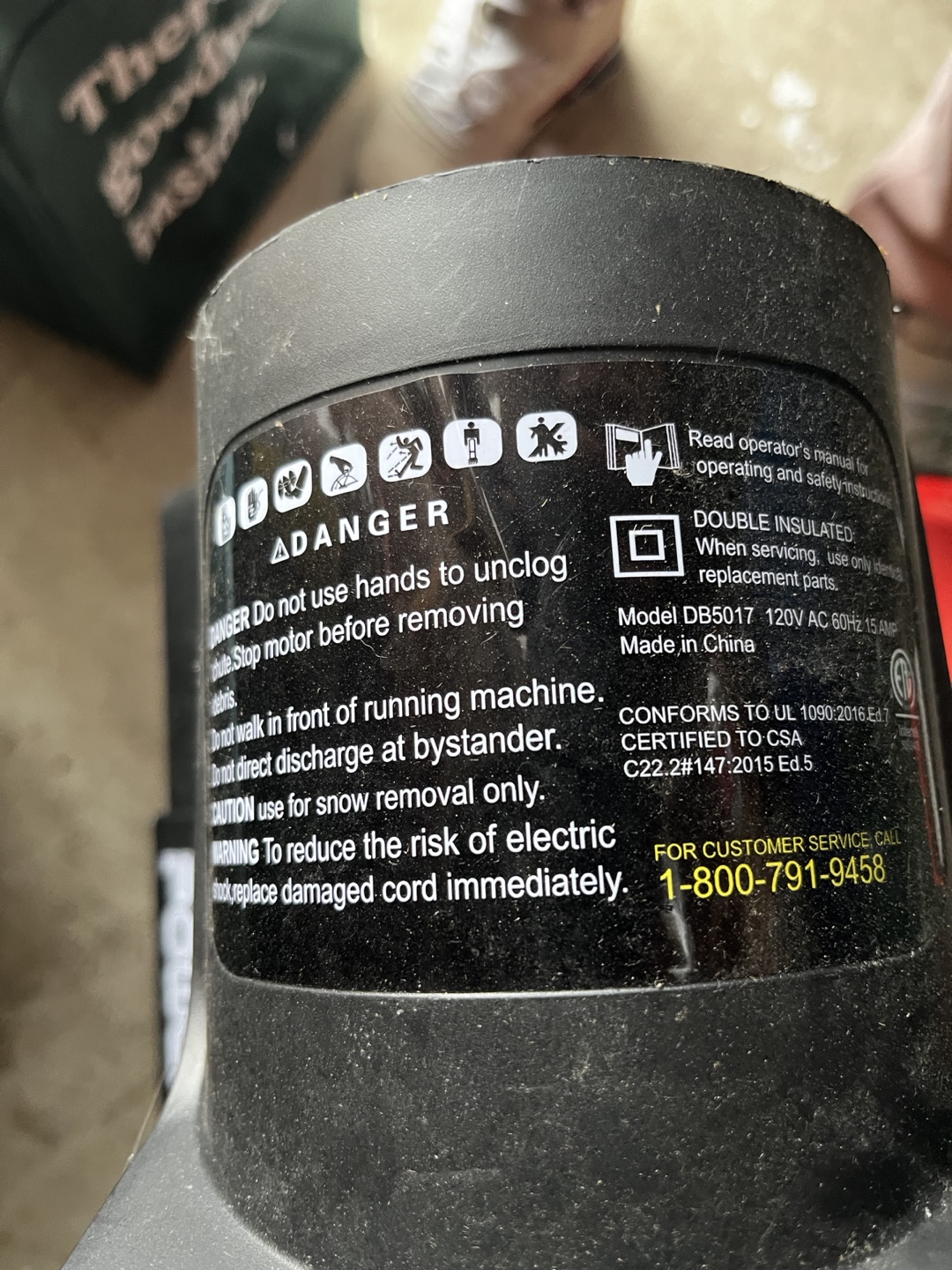 Powersmart Electric Snow Thrower - photo 5