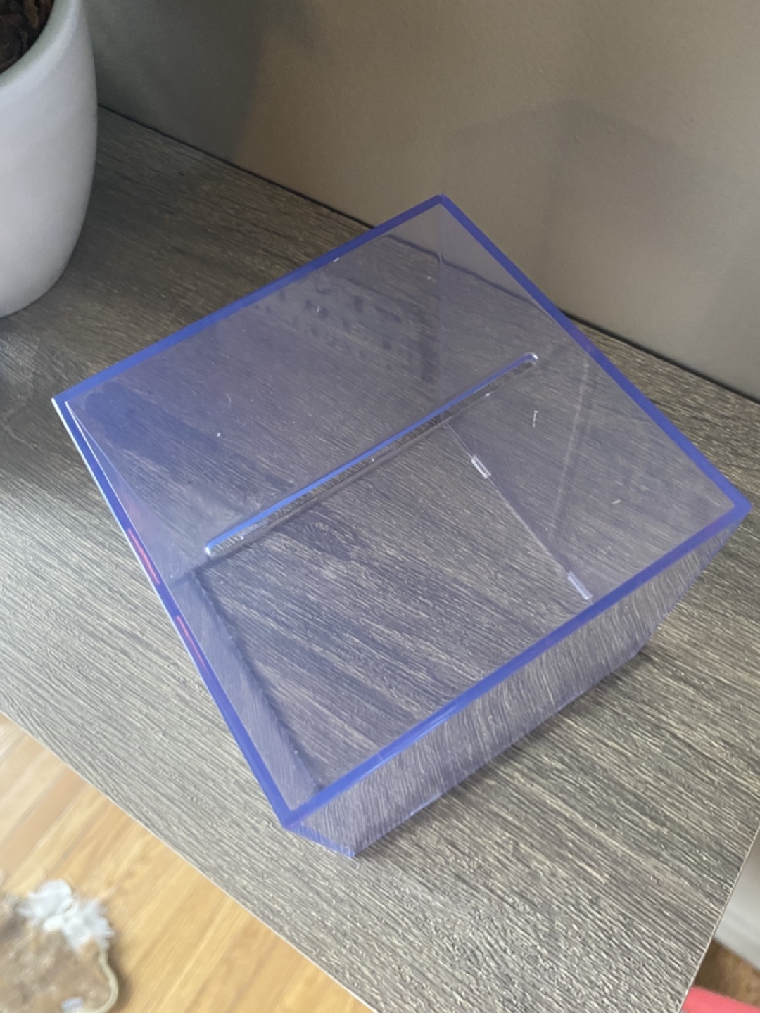 Clear Cube ‘Piggy Bank’ Money Saver - photo 2