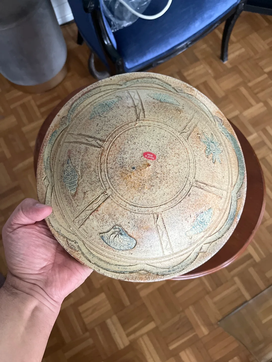 10 inch Decorative Pottery Bowl image indicator(2)