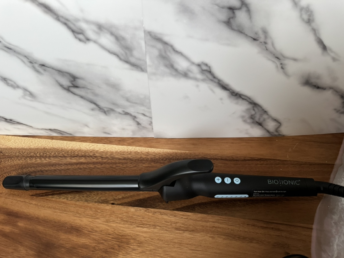 Bio Ionic Long Barrel Styler 0.75" Curling Iron - photo 2