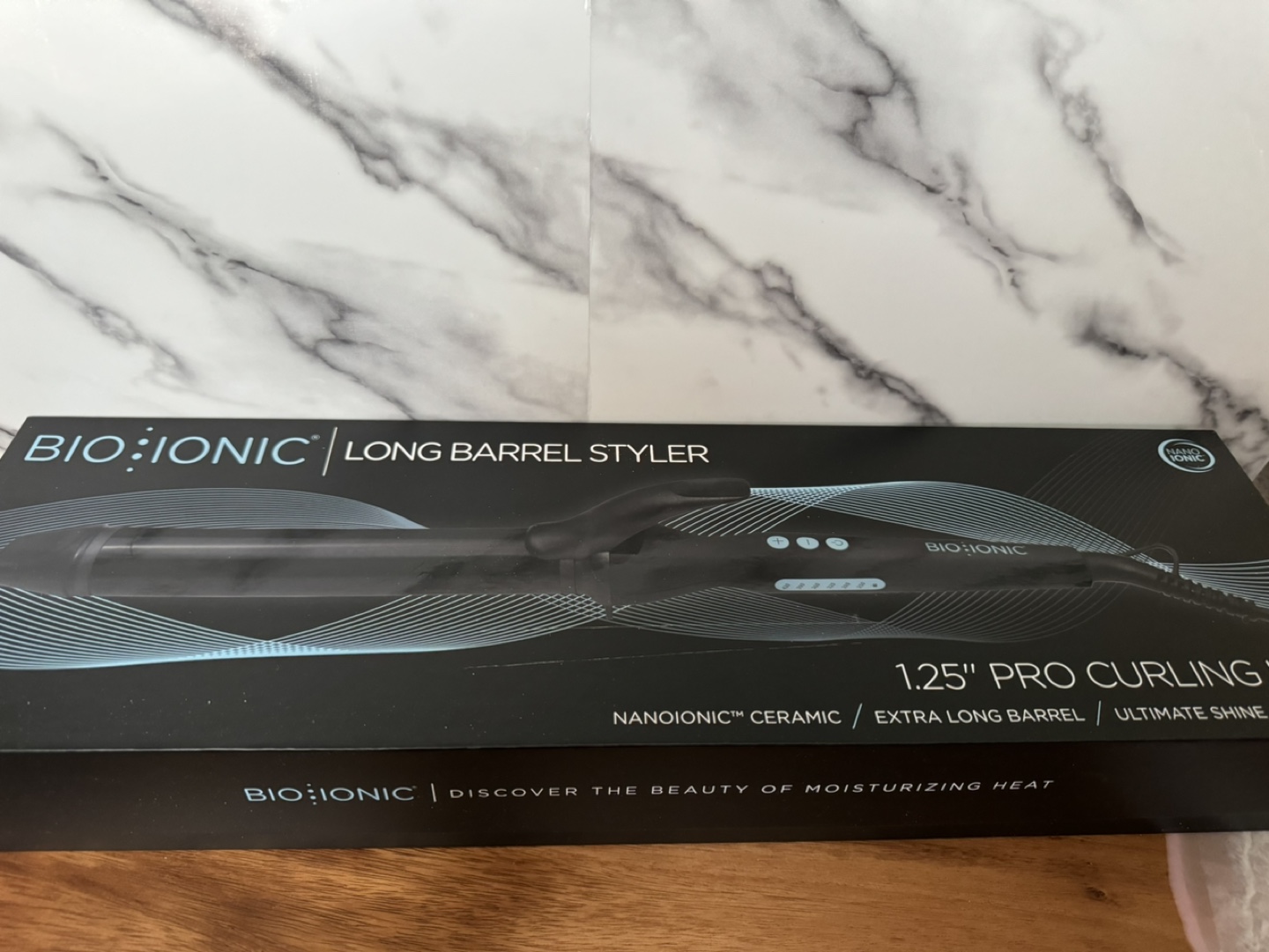 Bio Ionic 1.25" Long Barrel Pro Curling Iron - photo 2