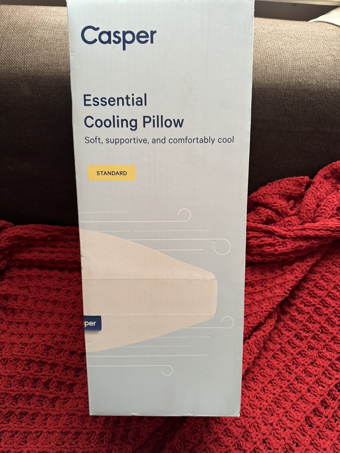 Casper Essential Cooling Pillow - Standard Size - Brand New