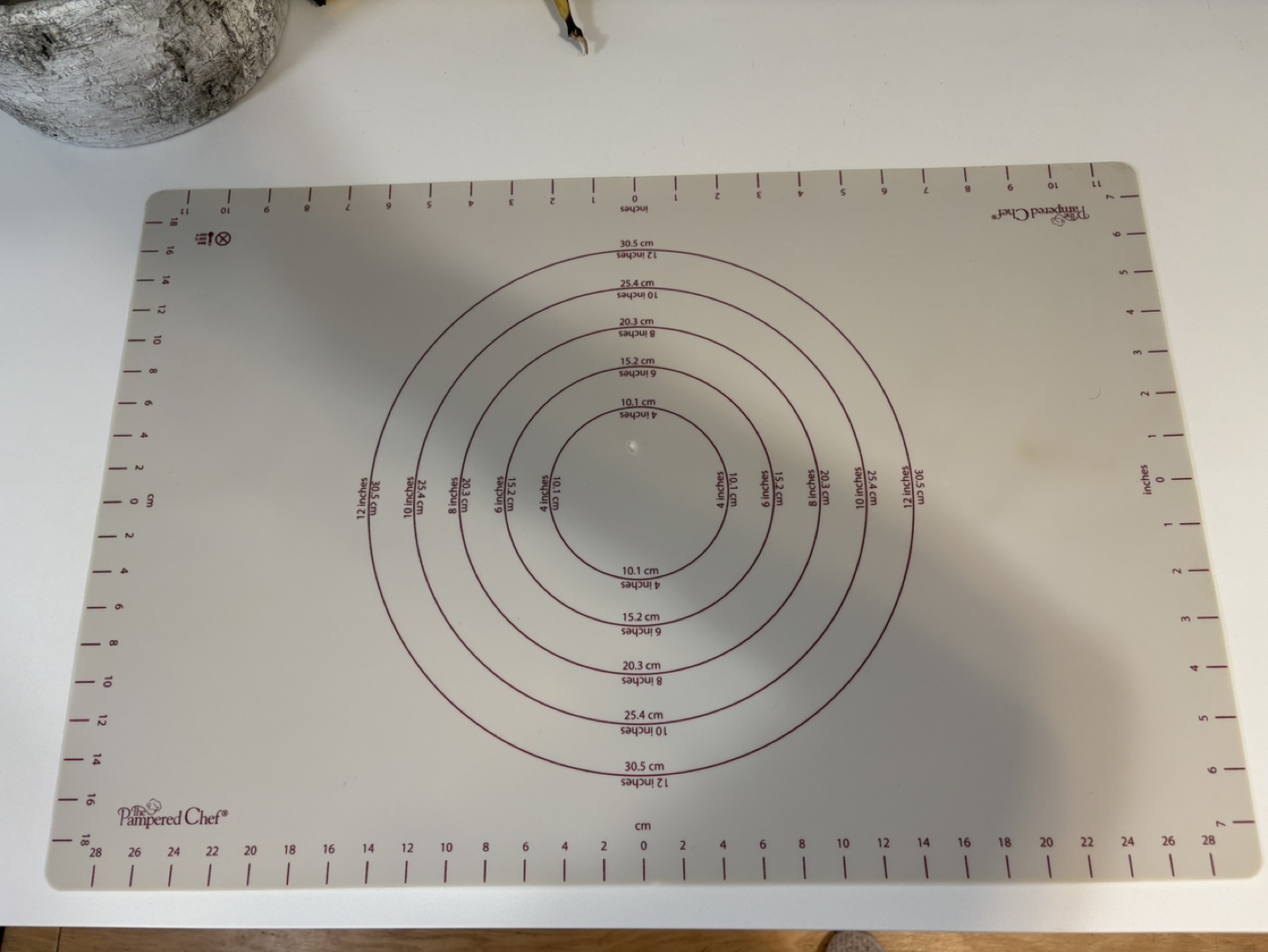 Pampered Chef Pastry Mat