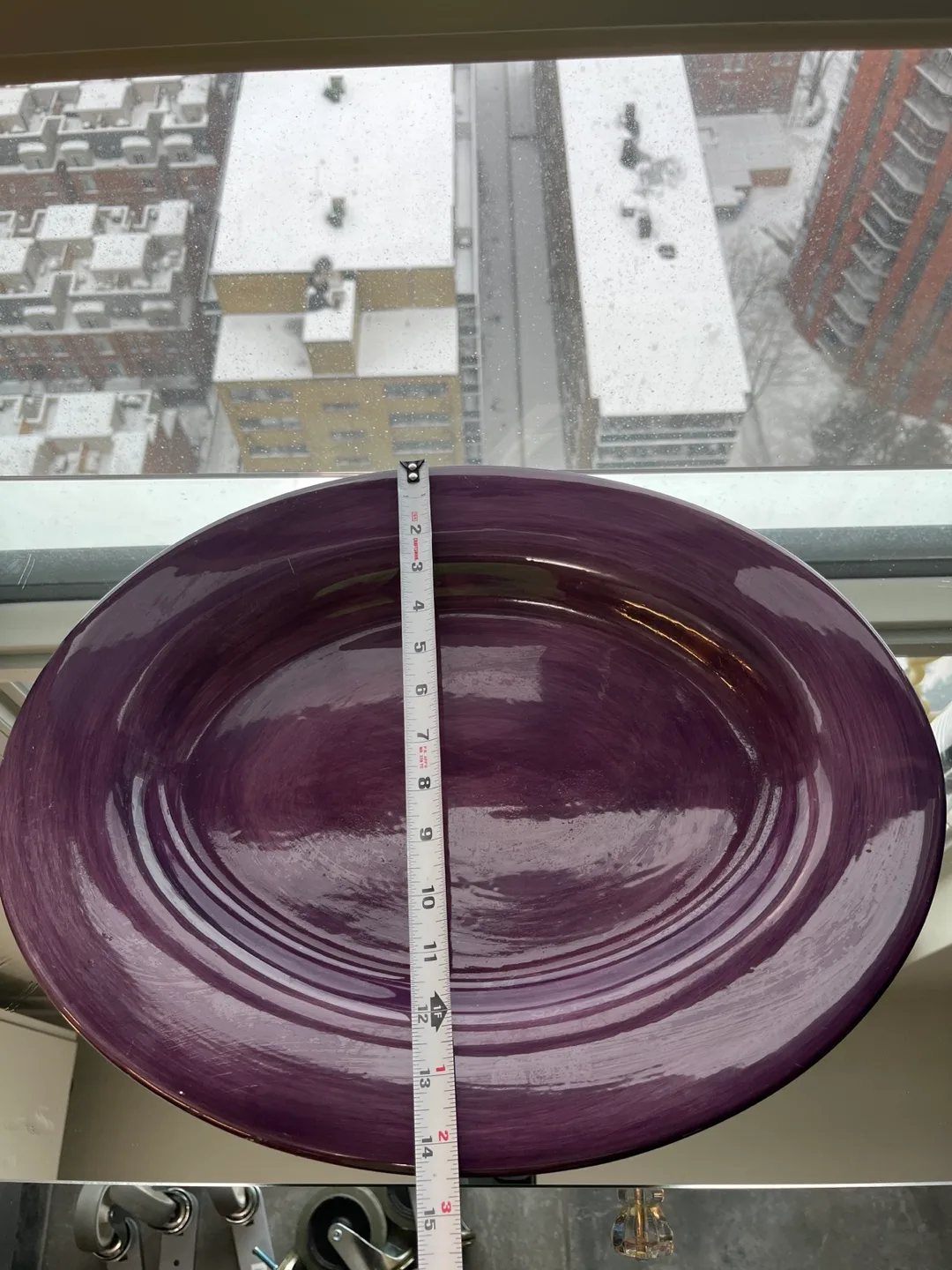 Tabletops Unlimited España Hand-Painted Oval Platter image indicator(2)