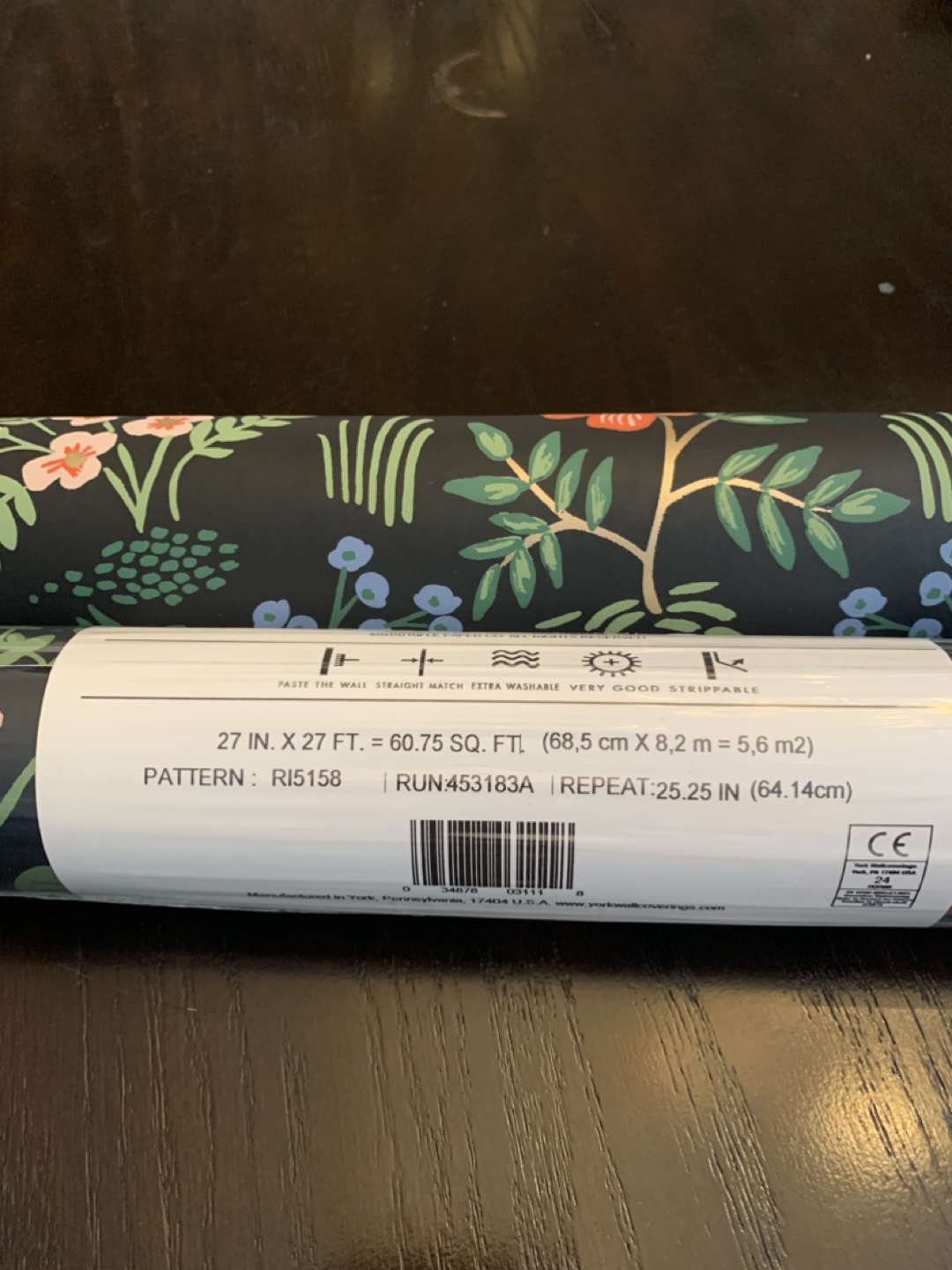 Rifle Paper Co. Wallpaper Roll - Garden Floral