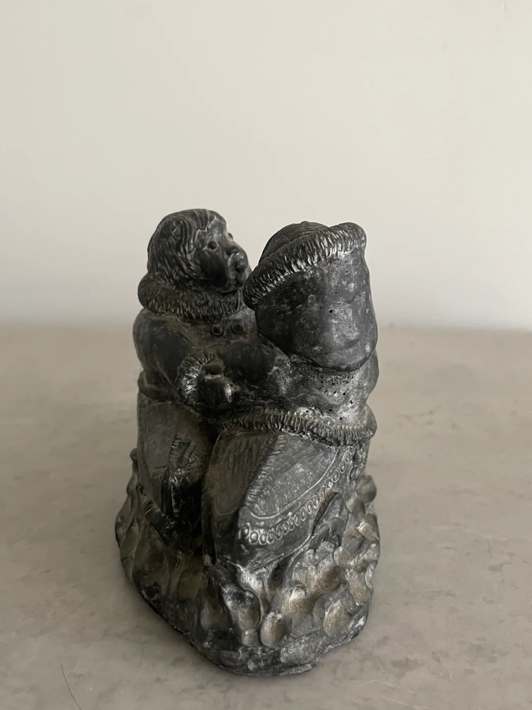 A Wolf Sculptures Soapstone Carving image indicator(3)