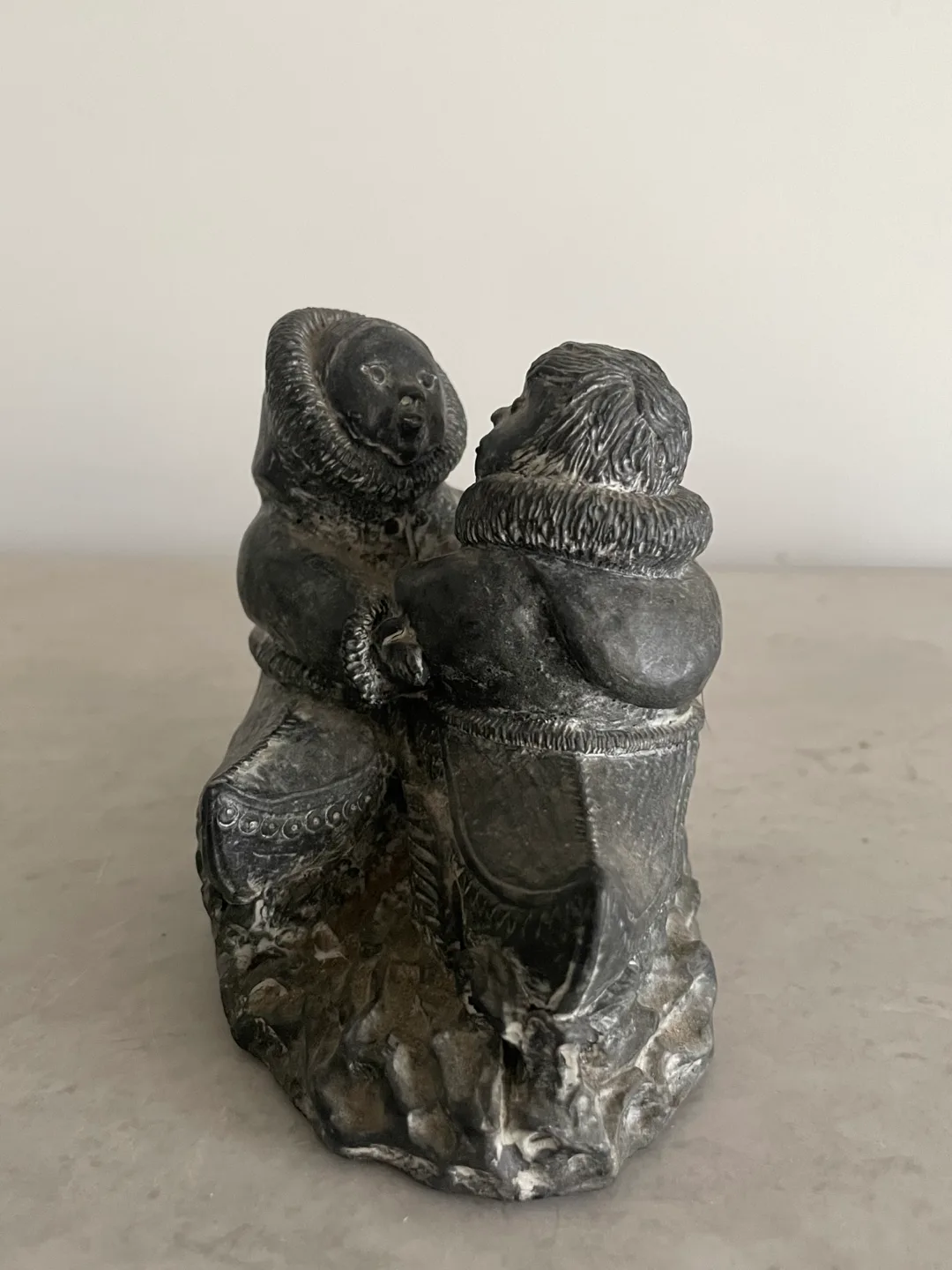 A Wolf Sculptures Soapstone Carving image indicator(2)