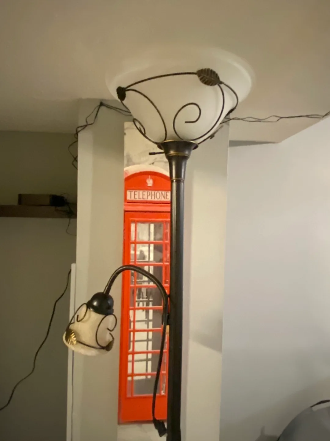 Elegant designs 2 light floor lamp image indicator(3)