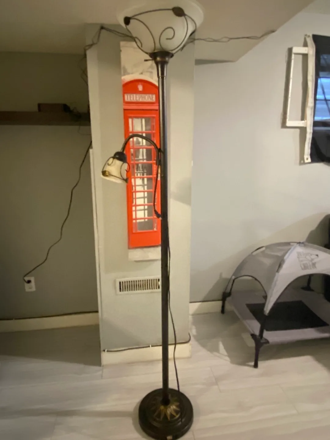 Elegant designs 2 light floor lamp image indicator(2)