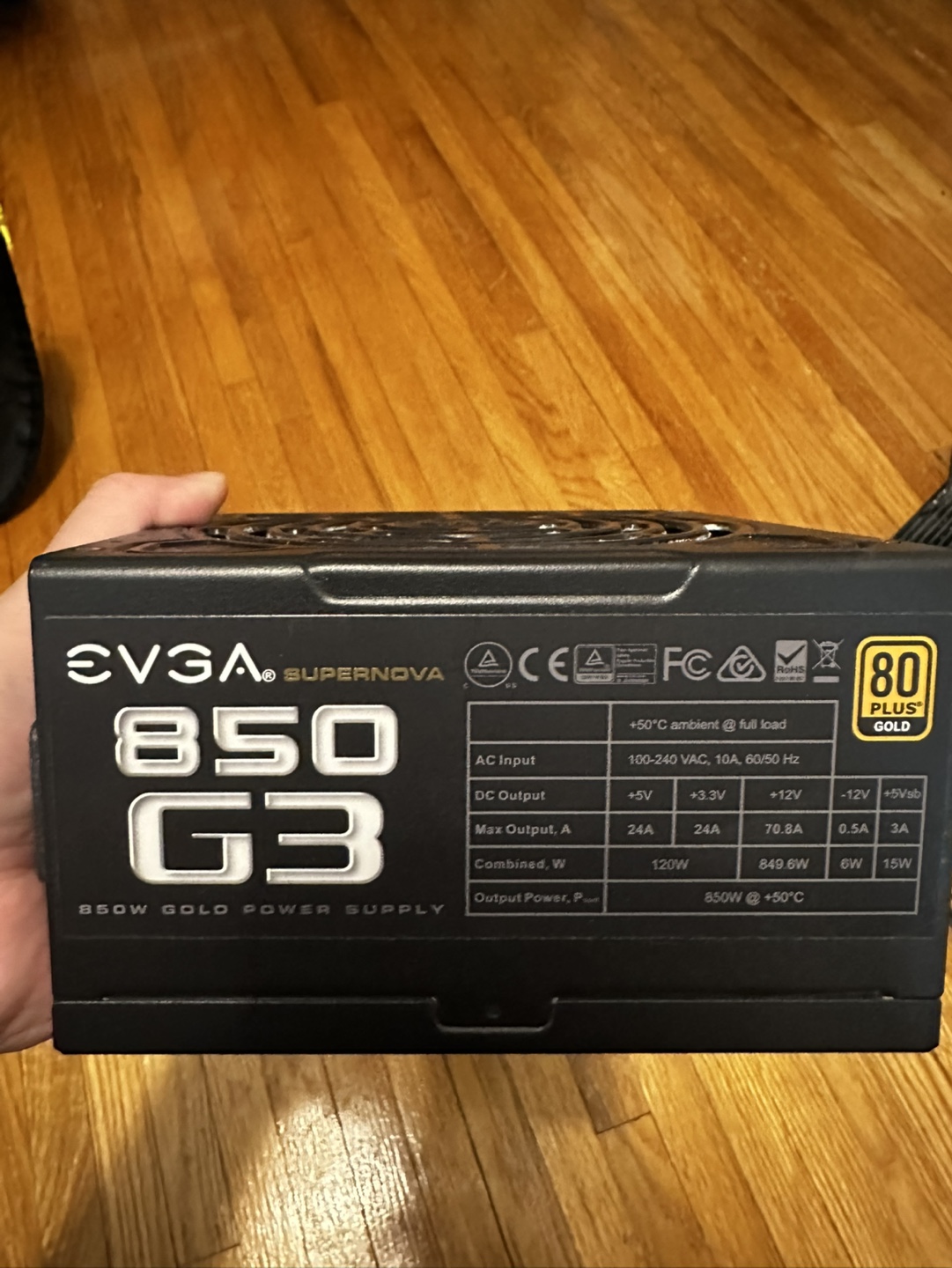 EVGA Modular 850W PSU - G3 Supernova - photo 5