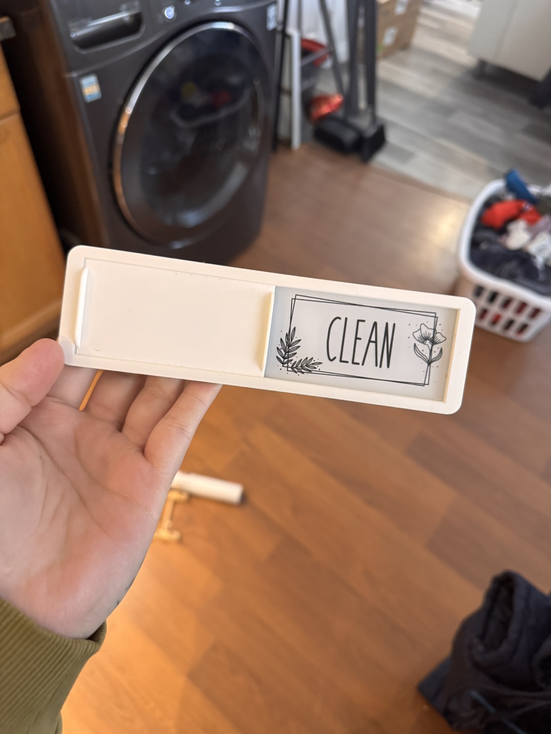 Clean & Dirty Magnetic label - photo 2