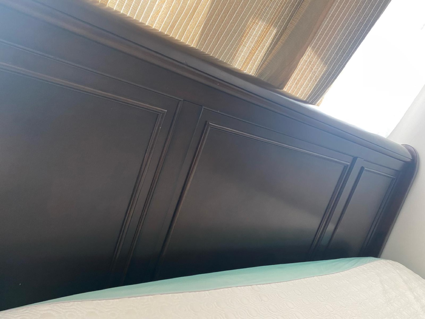 Queen Size Bed Frame with Mattress and Box Spring