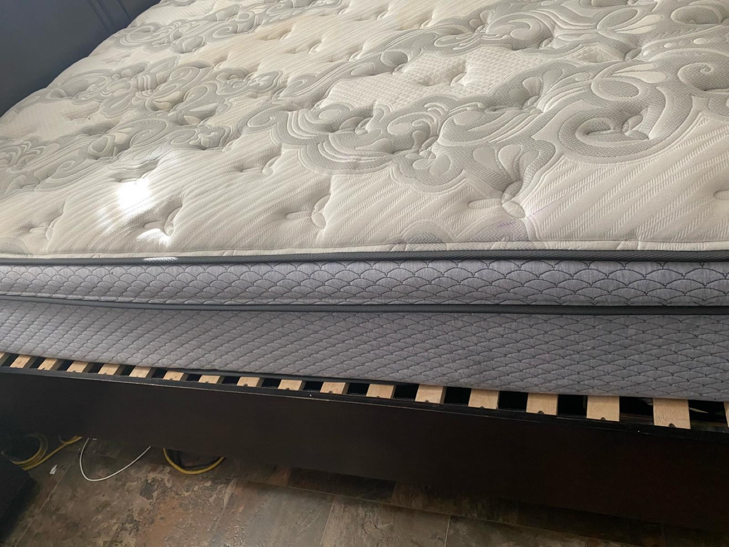 Queen Size Bed Frame with Mattress and Box Spring - photo 3