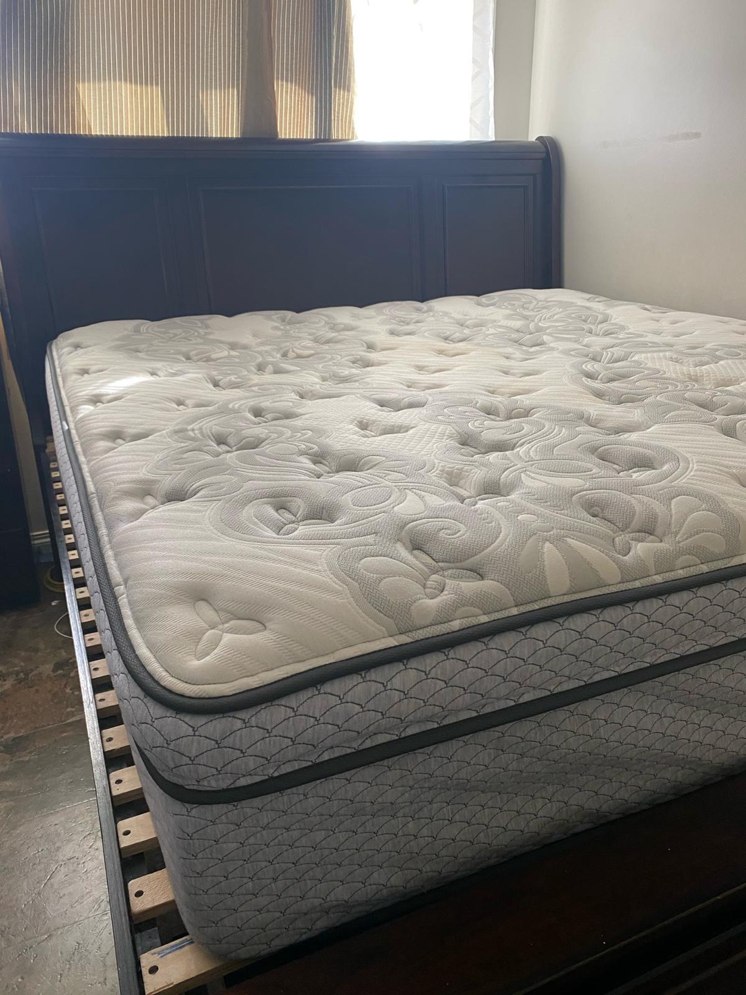 Queen Size Bed Frame with Mattress and Box Spring - photo 5