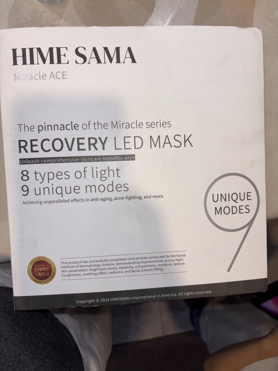 HIME SAMA Miracle ACE Recovery LED Mask