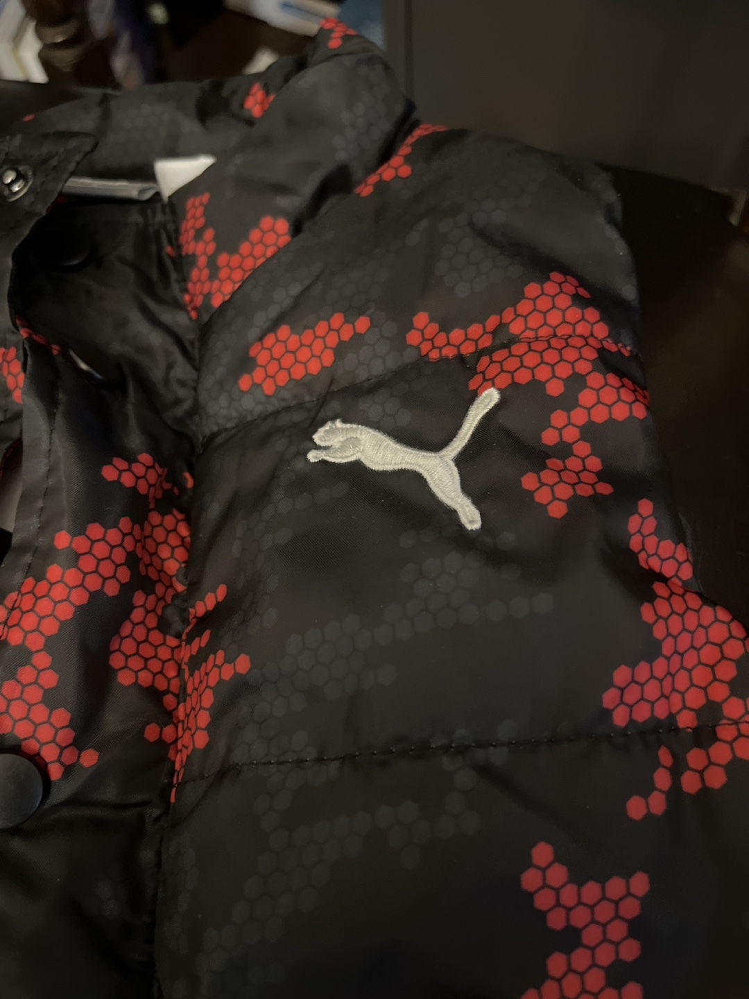 Puma Boys' Size 6 Puffer Vest - photo 3
