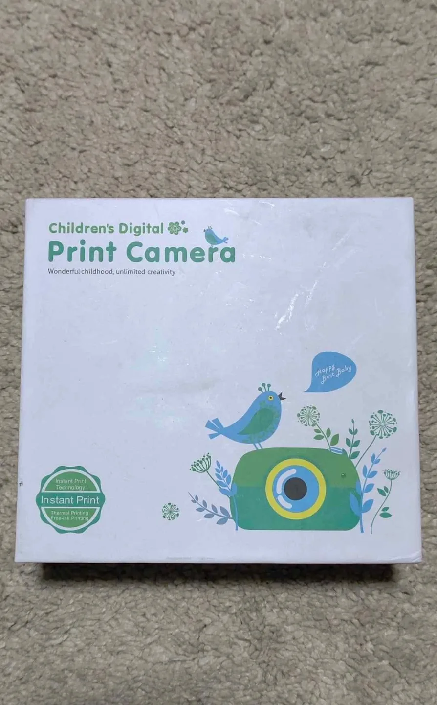 Children's Digital Instant Print Camera - Bear Design image indicator(3)