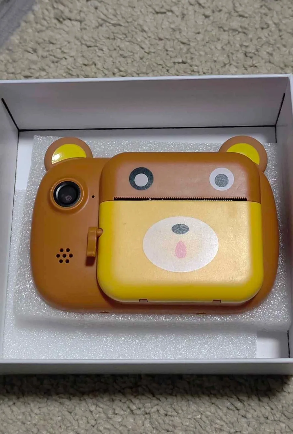 Children's Digital Instant Print Camera - Bear Design image indicator(2)