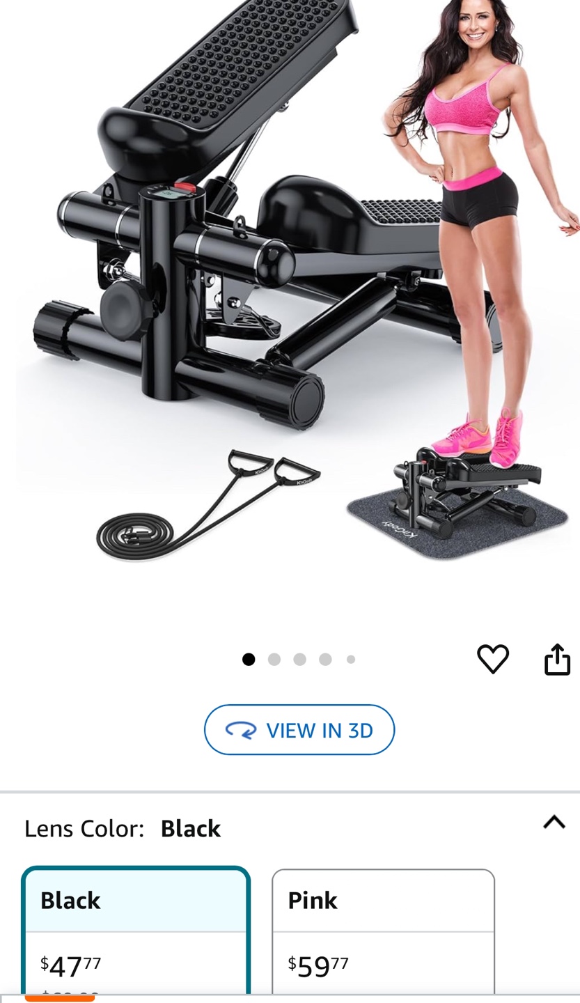 KirBody Mini Stair Stepper with Resistance Bands - photo 4