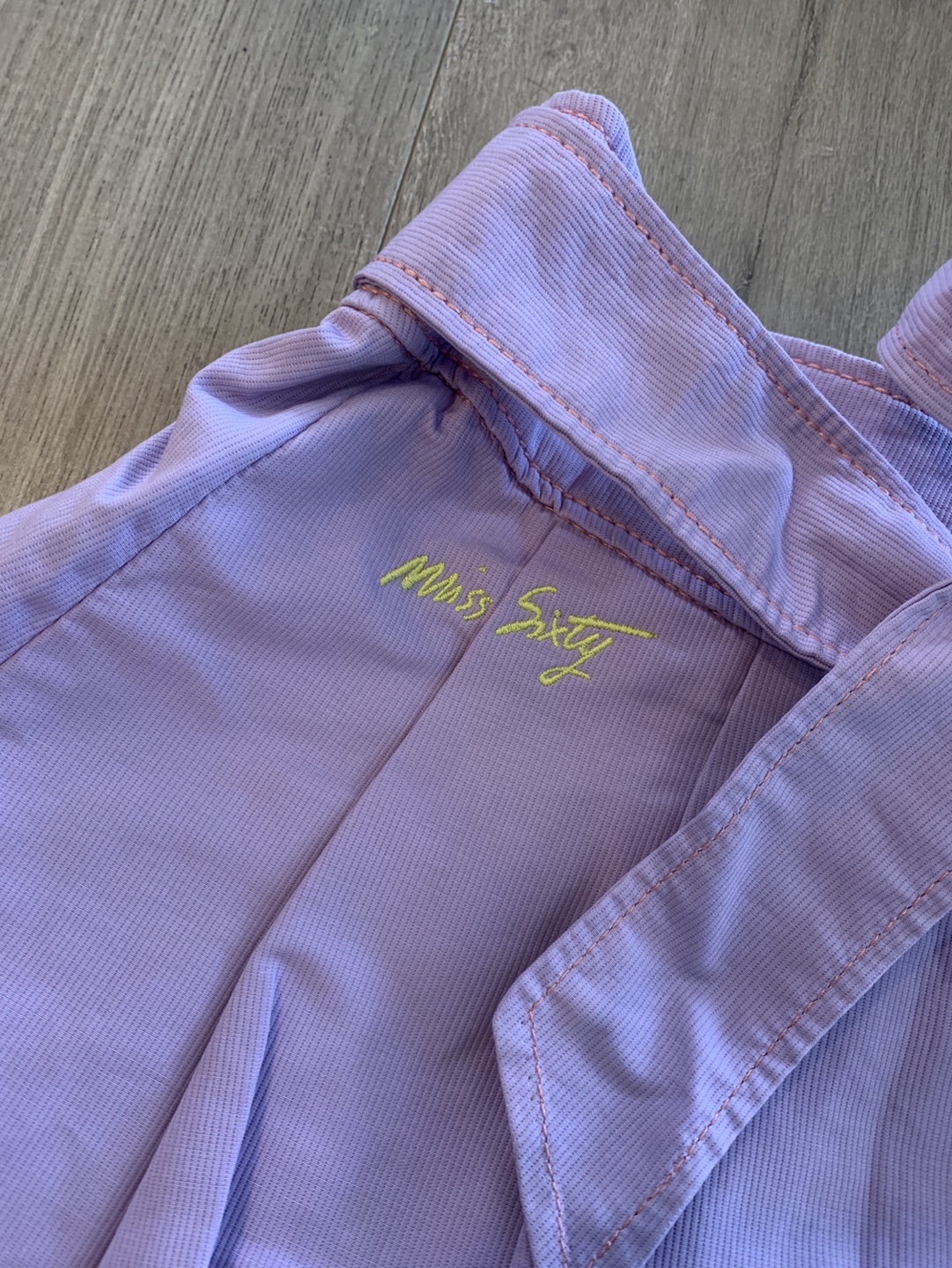 Miss Sixty Junior Lavender Pleated Skirt 4 Y - photo 2