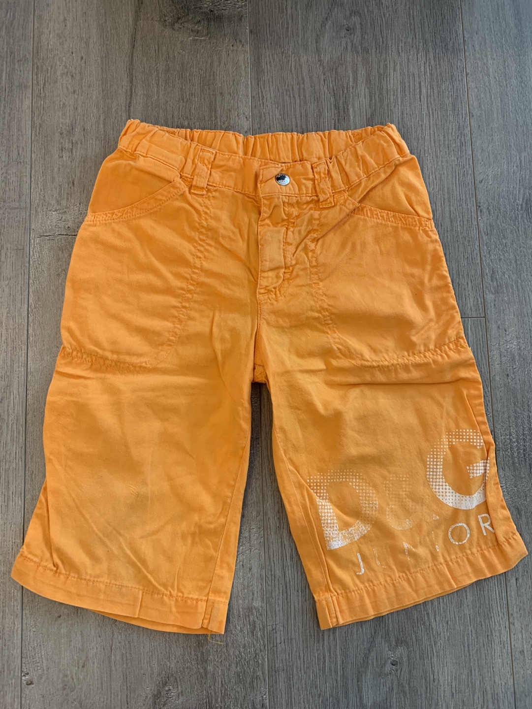 D&G Junior Orange Shorts 3 Years