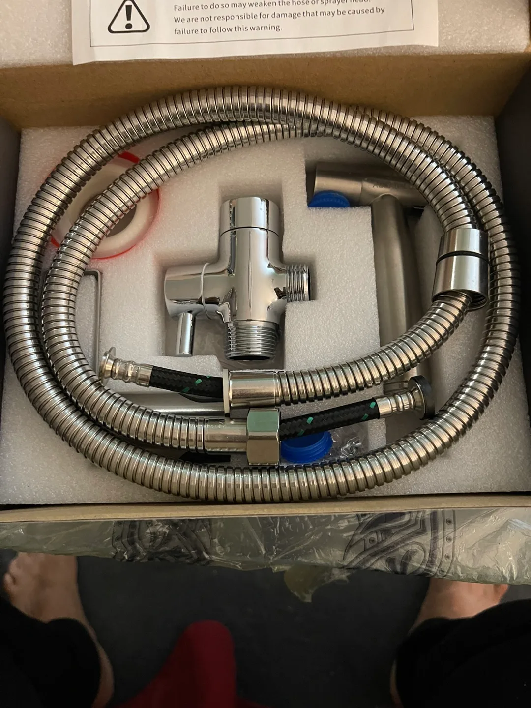 New Aquadalus High Quality Handheld Bidet Sprayer image indicator(2)