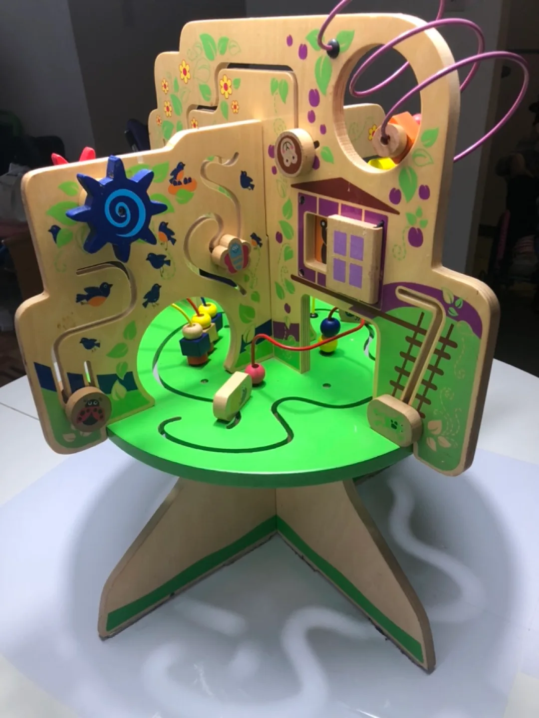 Manhattan Toys Wooden Activity Centre image indicator(3)
