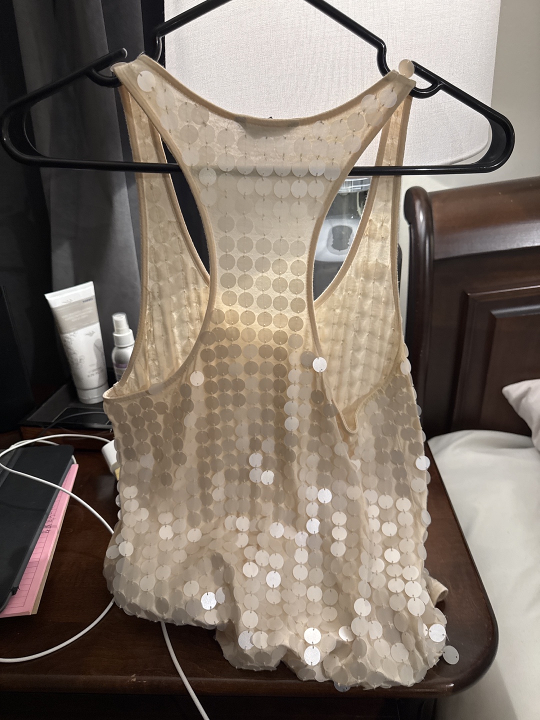 Sequin Tank Top - photo 2