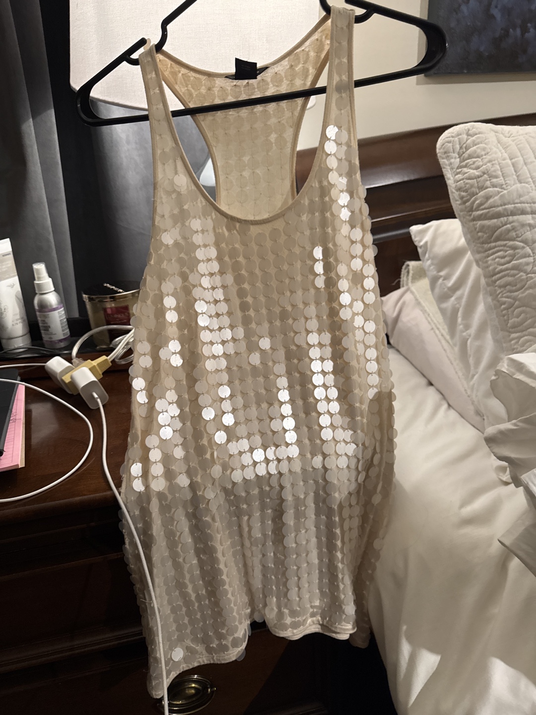 Sequin Tank Top