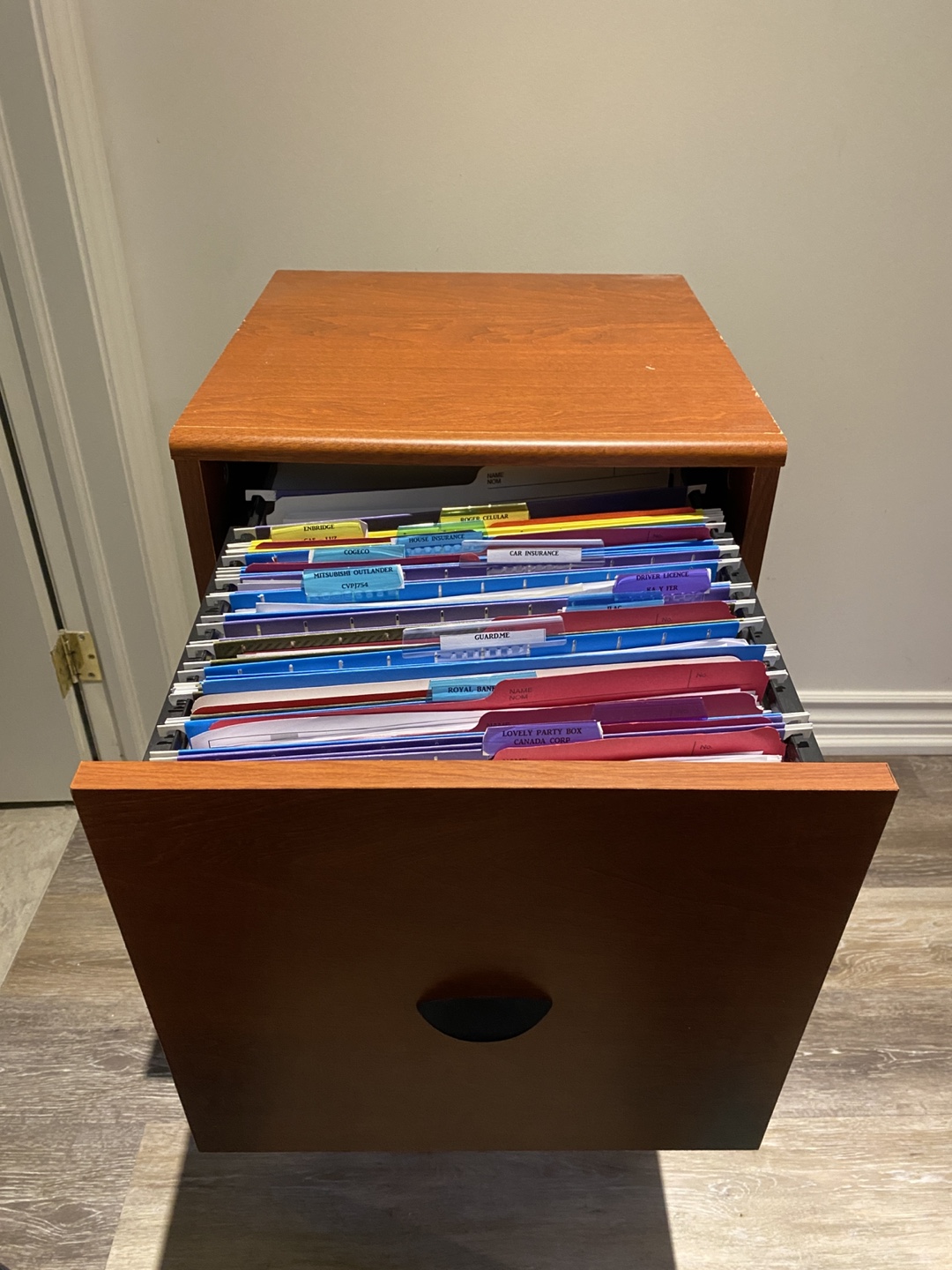 Two-Drawer Mobile File Cabinet - photo 3