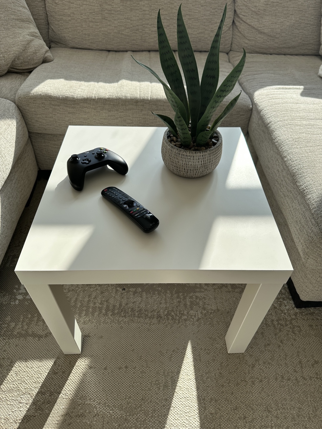 White Side Table