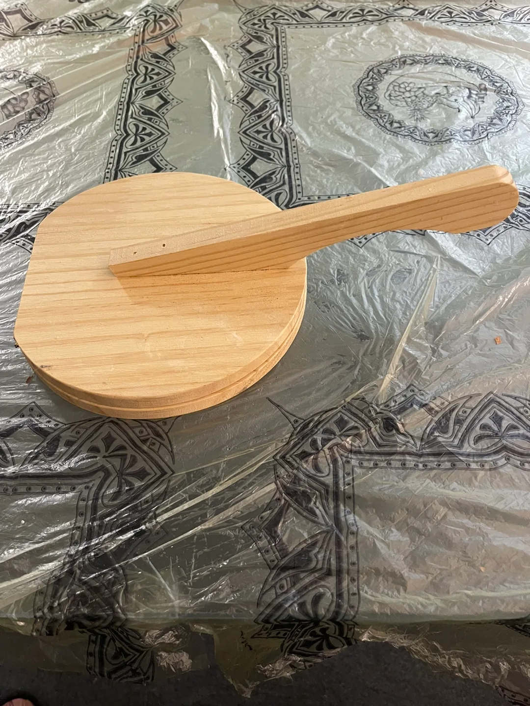 Wooden tortilla press image indicator(3)