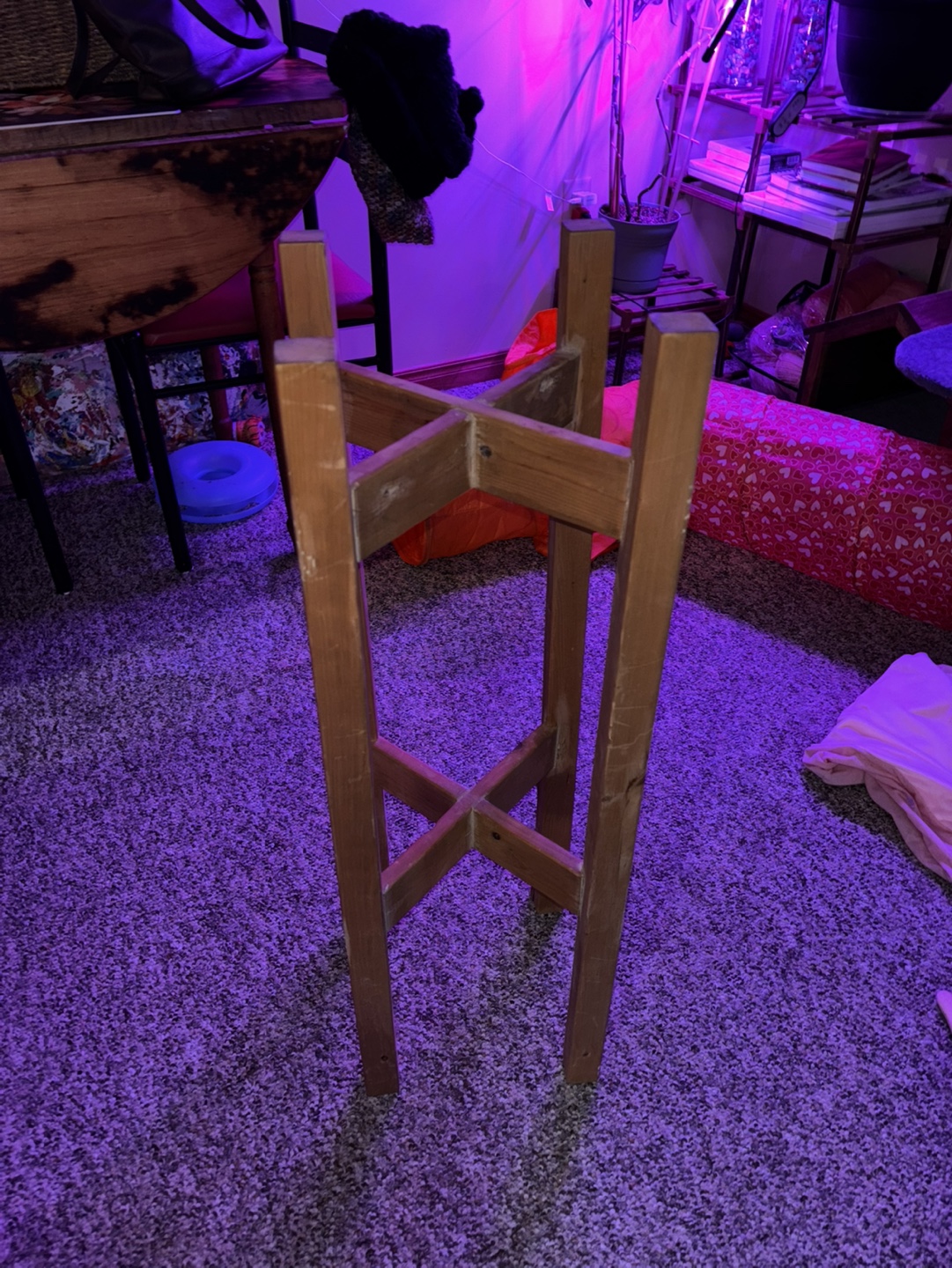 Wooden Plant Stand
