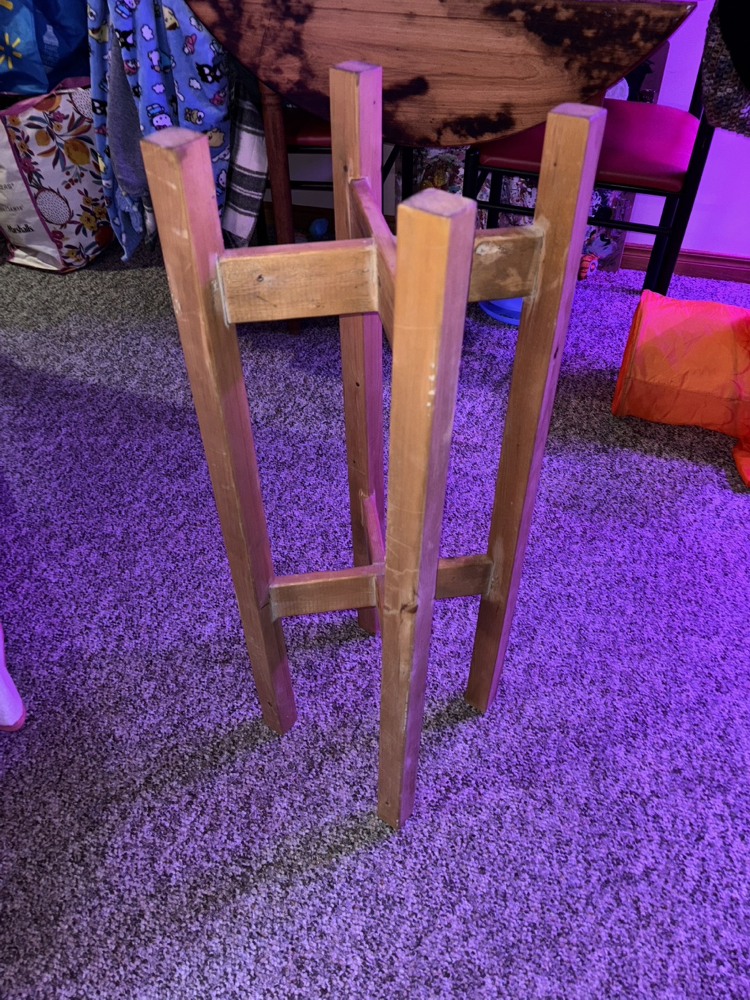 Wooden Plant Stand - photo 2