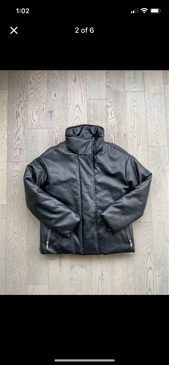 Matt&Nat PLeather Puffer Jacket