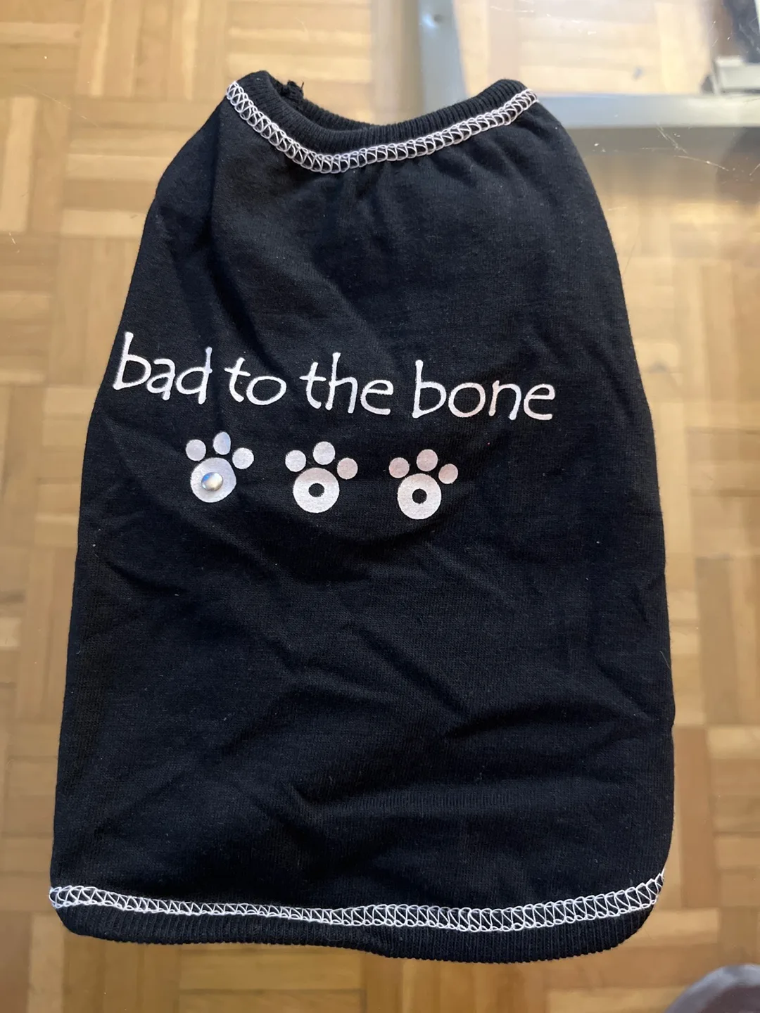 2 T-shirts XS Bad to the Bone Dog T-Shirt - Size XS image indicator(2)