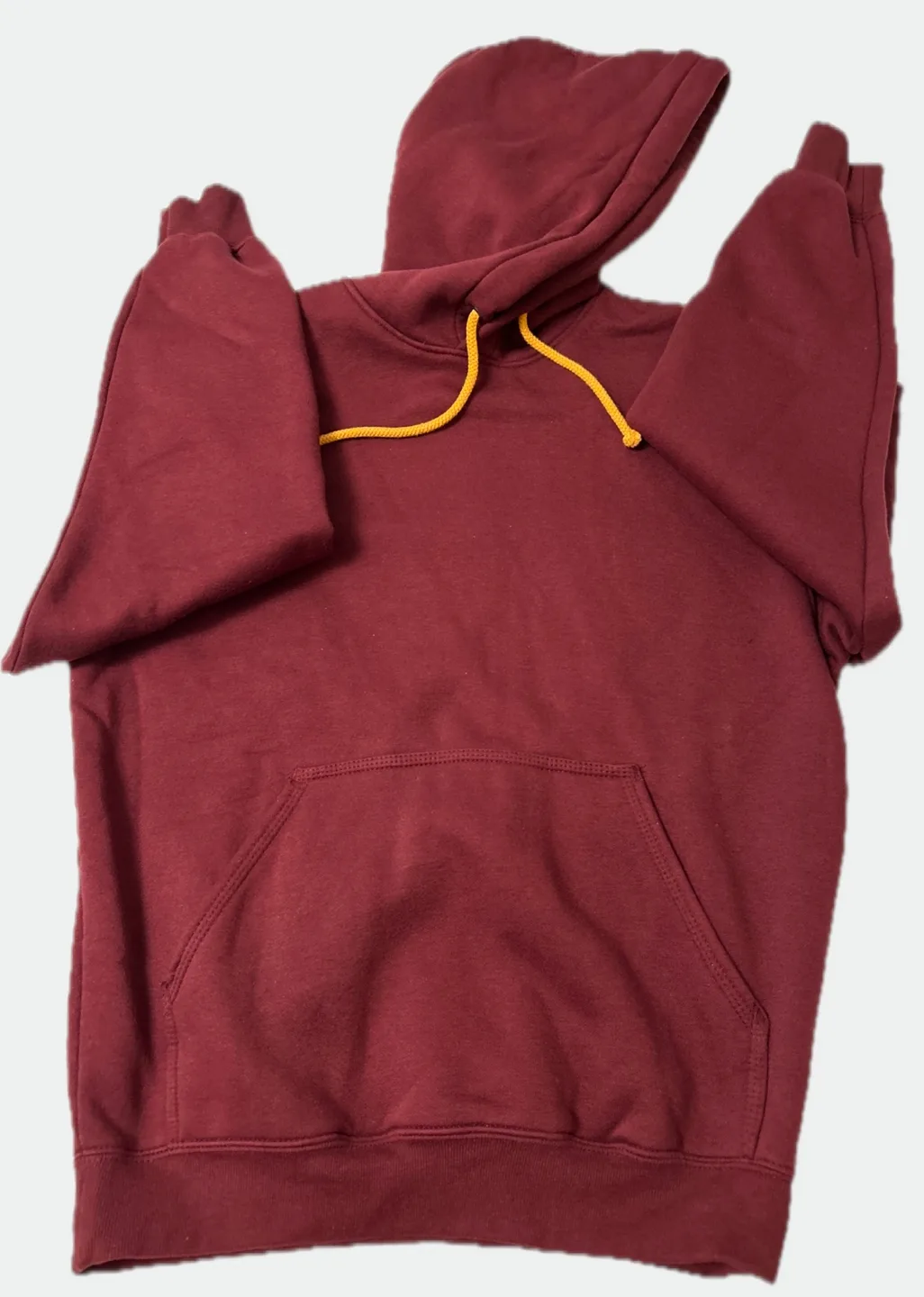 Five Hills Maroon Hoodie - Size Small image indicator(2)
