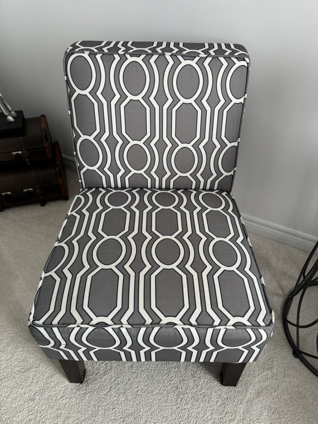 Modern Geometric Accent Chair - photo 2