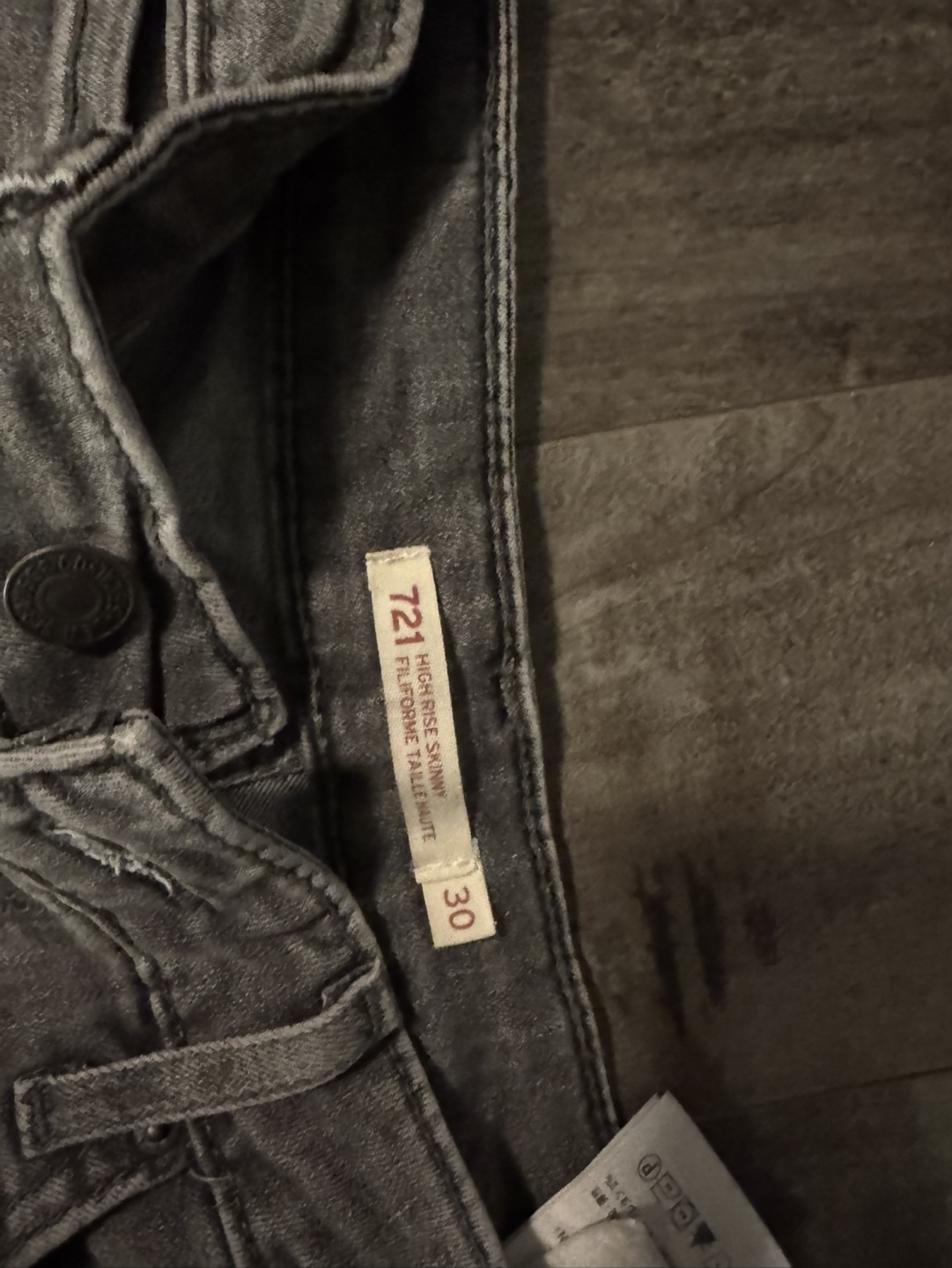 Levi's High Rise Skinny Jeans Size 30 - photo 3