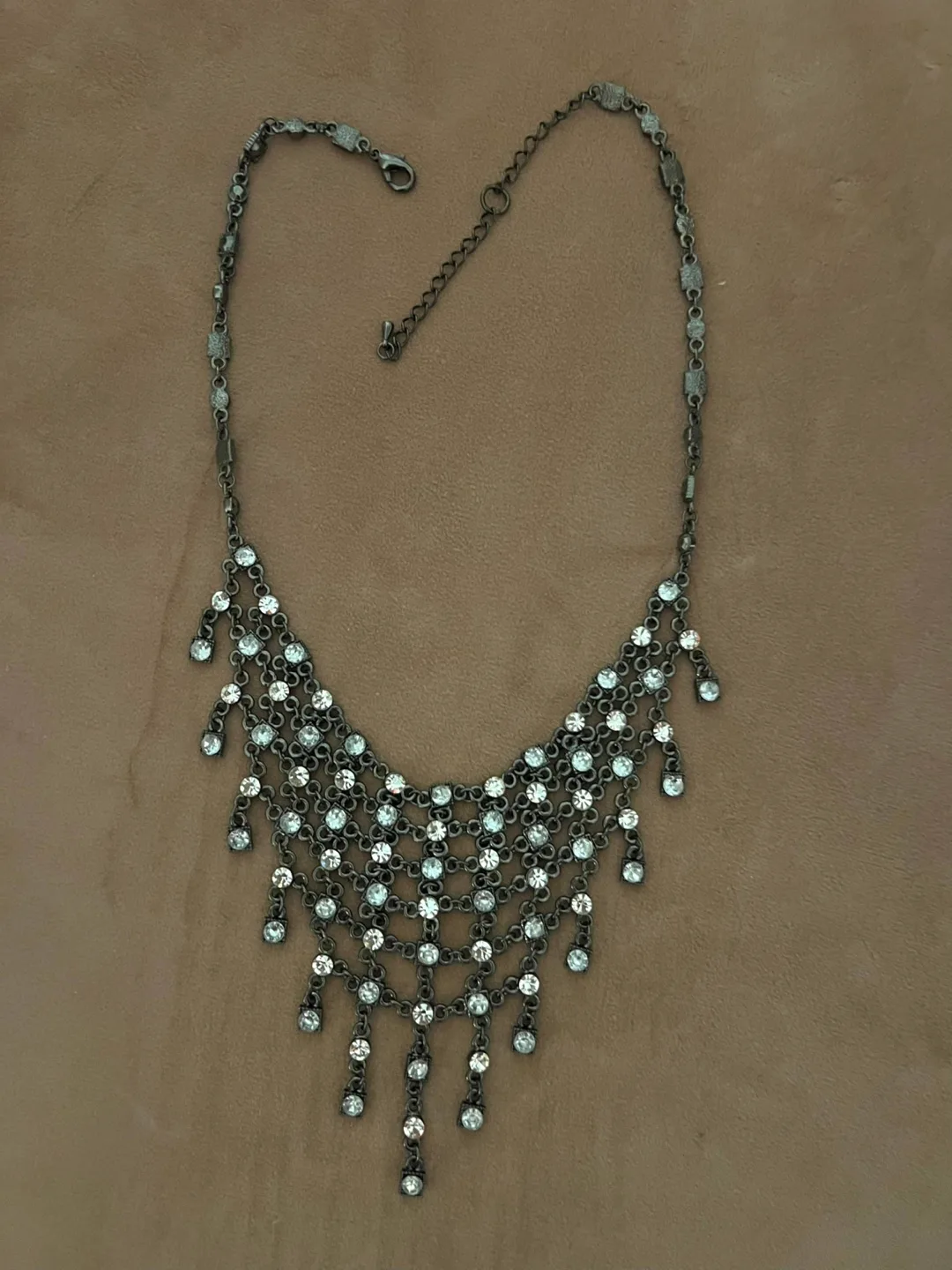 Stunning Crystal Statement Necklace image indicator(5)