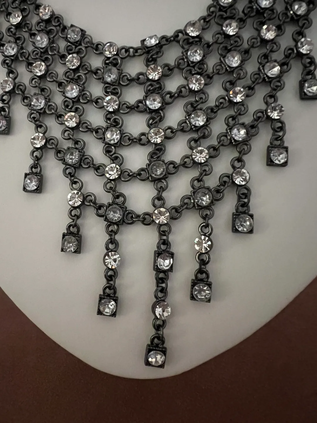 Stunning Crystal Statement Necklace image indicator(4)