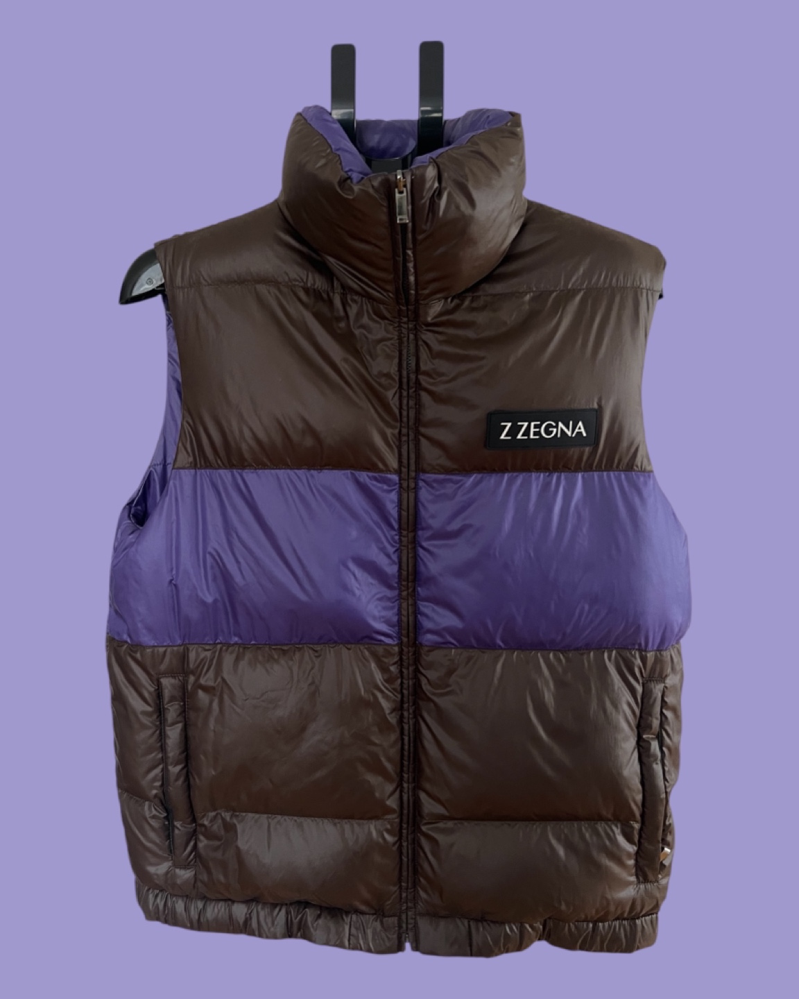 Z Zegna Ultradown High Density Nylon Puffer Vest - photo 3