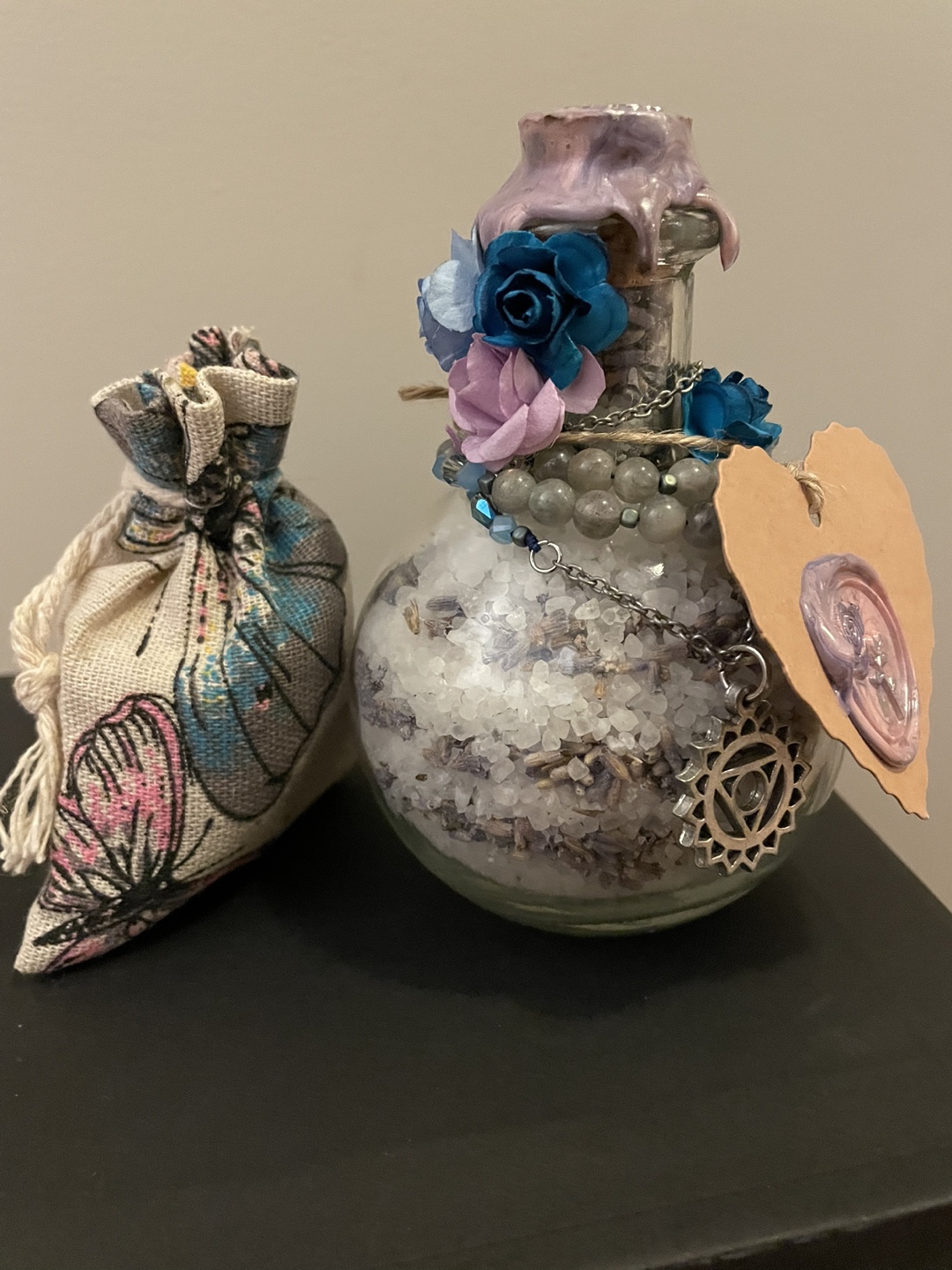 Cherry Blossom and Lavender bath blend - photo 2