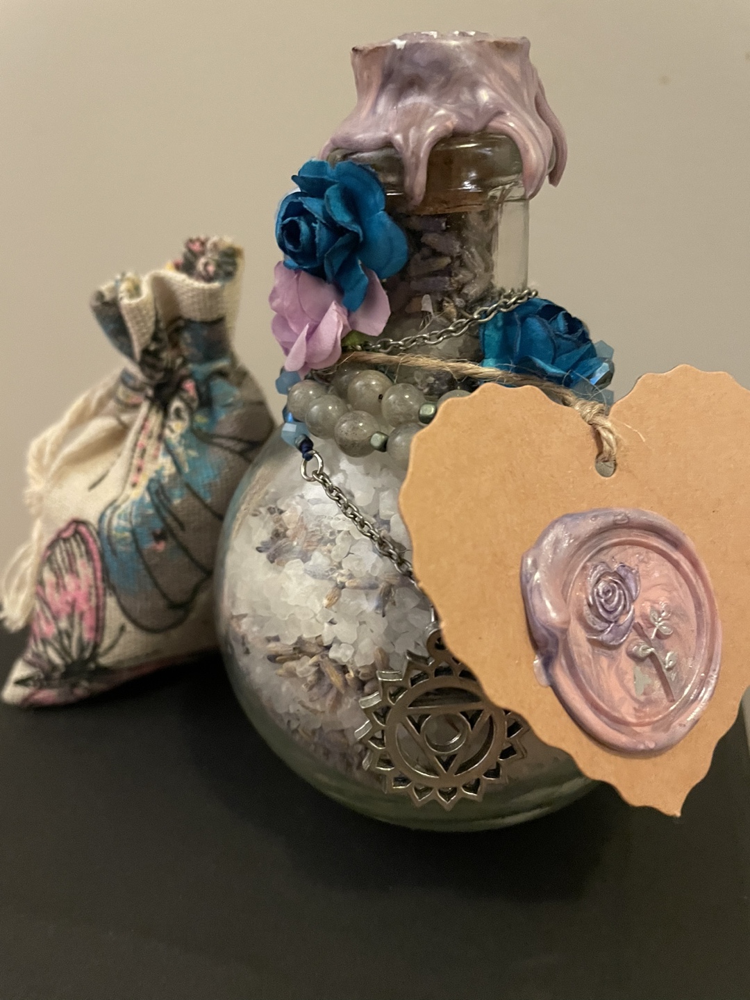 Cherry Blossom and Lavender bath blend