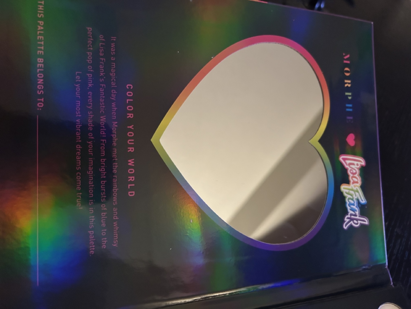 Morphe x Lisa Frank 35B eyeshadow palette - photo 3