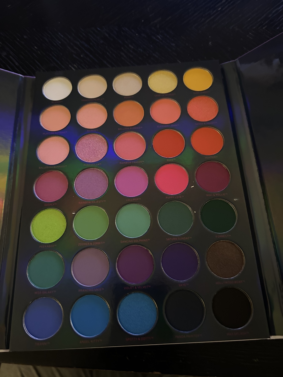 Morphe x Lisa Frank 35B eyeshadow palette - photo 2