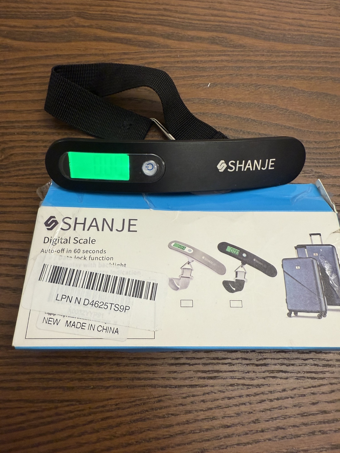 SHANJE Digital Luggage Scale