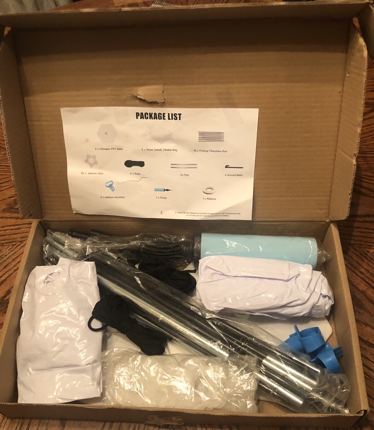 New Outdoor Balloon Arch Kit Brand New. 9ft - photo 2